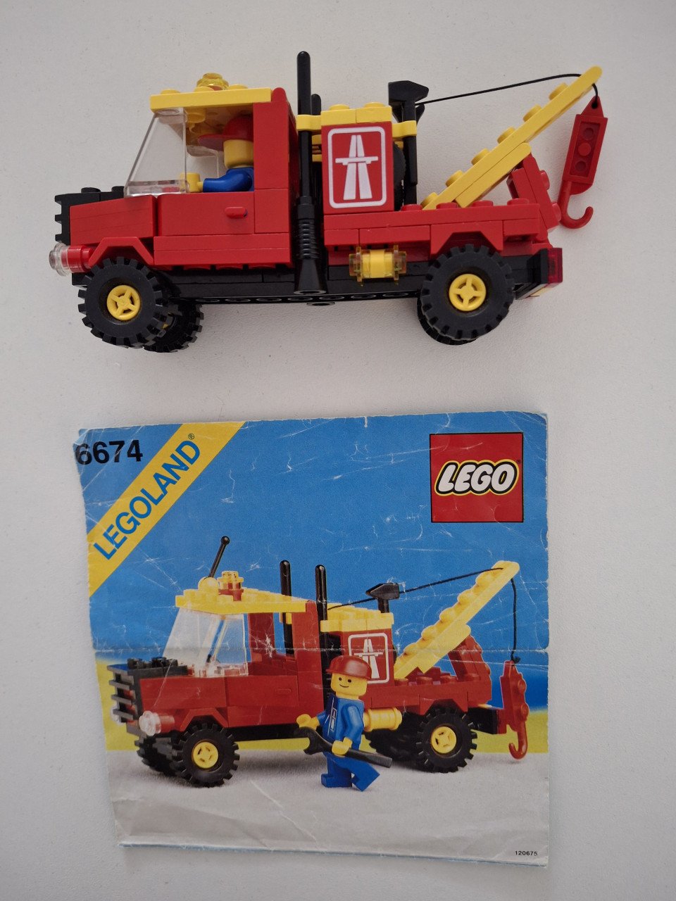3 vintage Lego sets: voertuigen