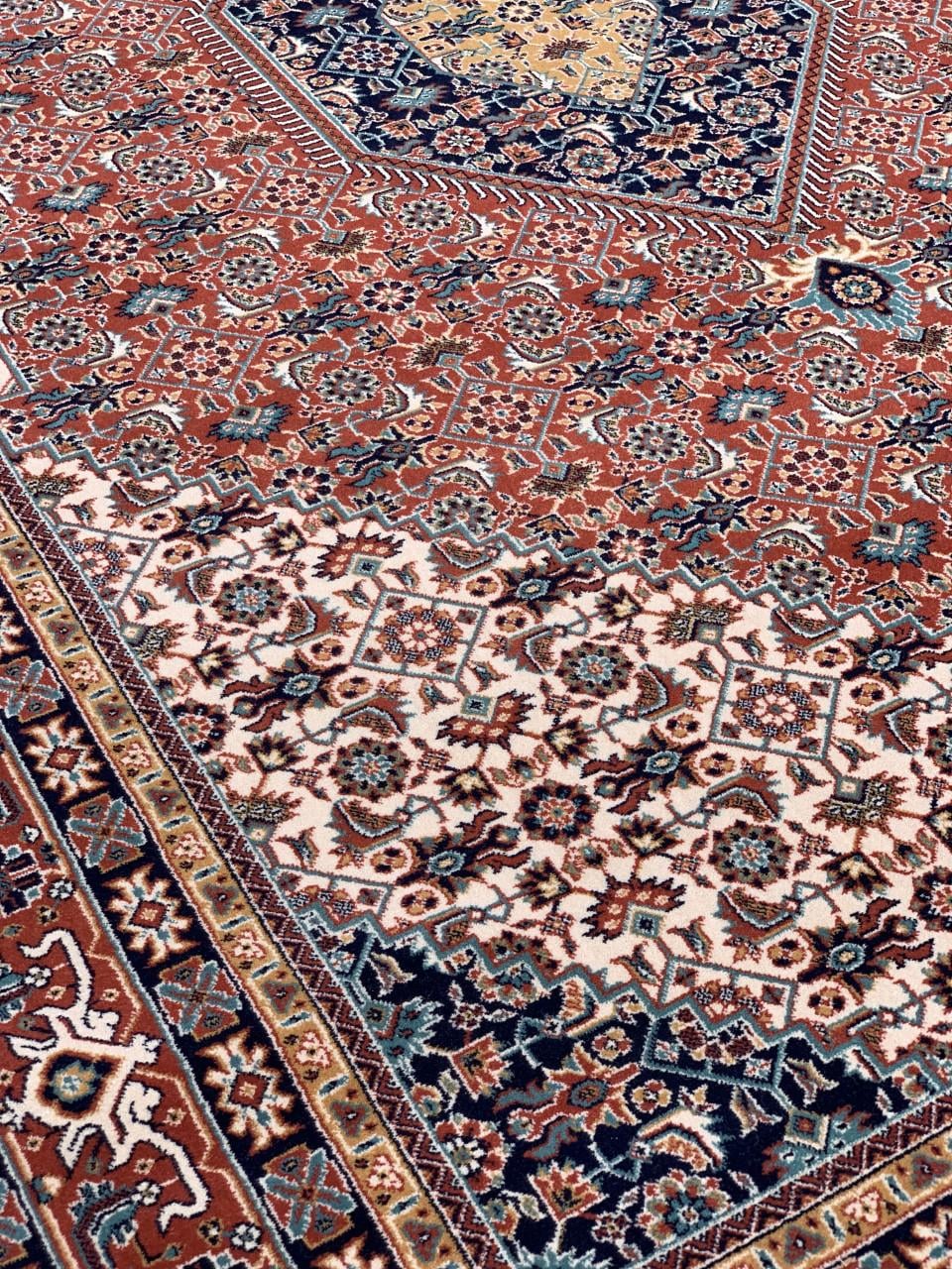 ❣️Schitterend Sfeervol Vintage Vloerkleed❣️Zuiver Scheerwol in NIEUWSTAAT✨