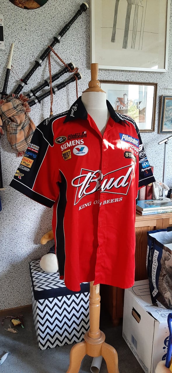 Nascar bloes maat xl