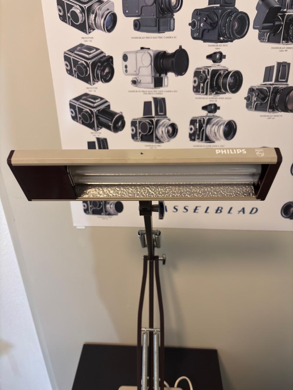 Philips bureaulamp / architectenlamp vintage