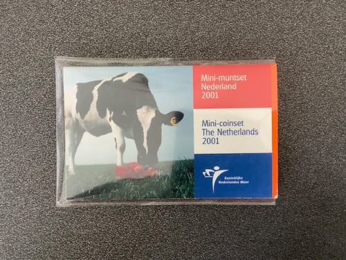Nederland mini muntset 2001.