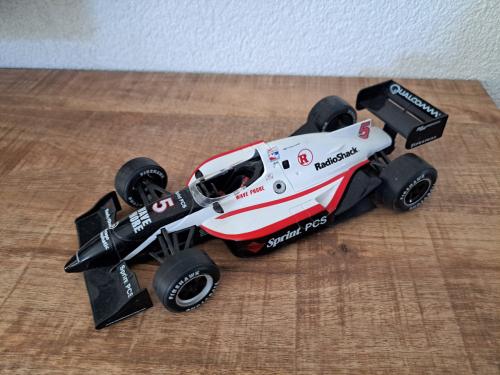 Indy Racing League (IRL) raceauto bestuurd dcoureur Arie Luyendykuurd door
