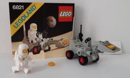Lego Classic Space 6821: space shovel, ruimtevoertuig met astronaut