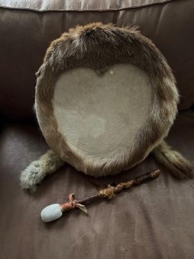 Sjamanen drum met klopper