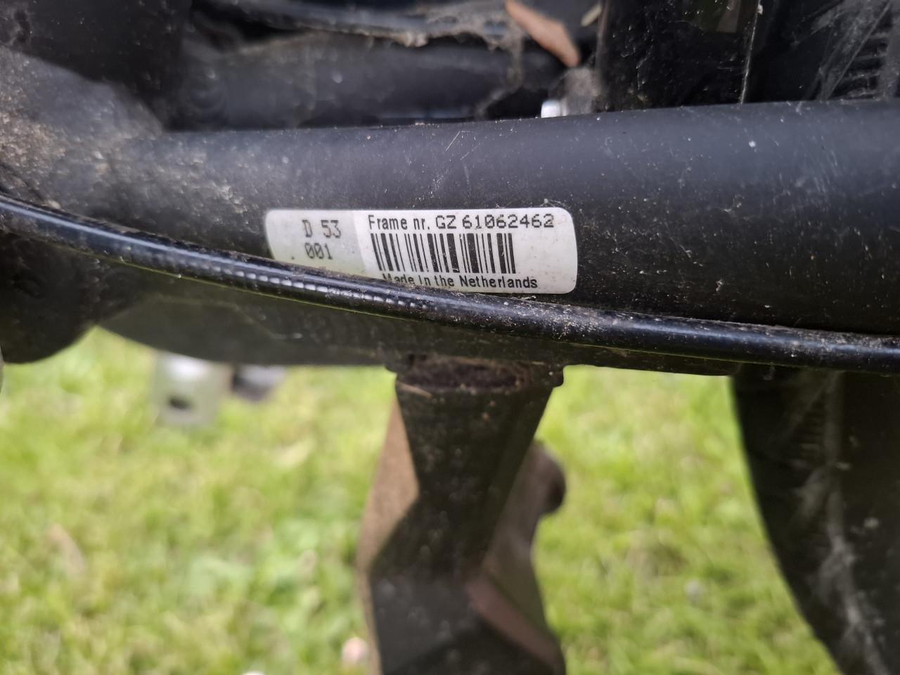 Gazelle Bloom moederfiets 53" - extra zitje voor