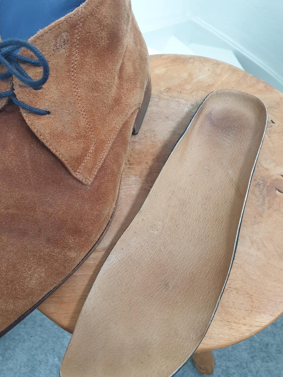 GREVE suede hoge schoen heren 42