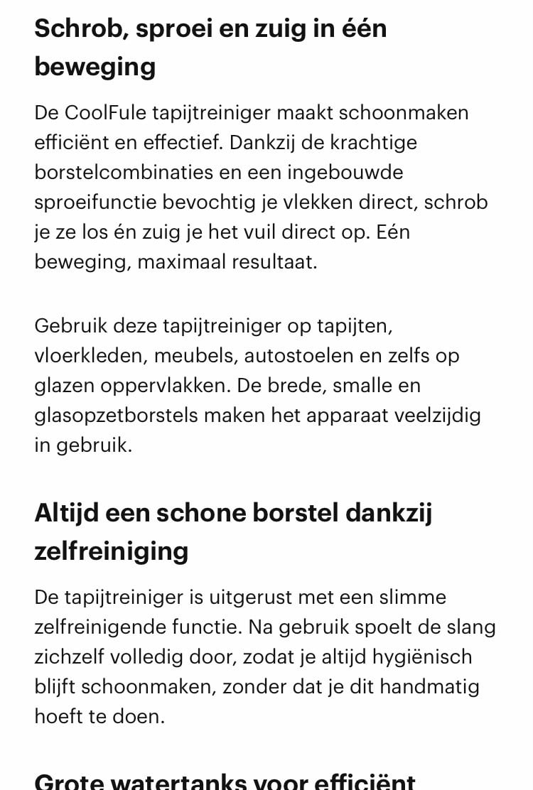 Tapijtreiniger