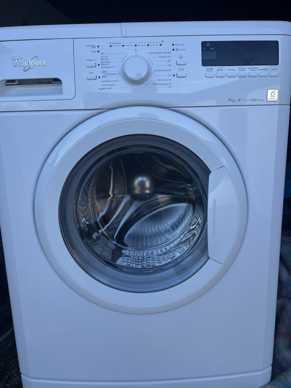 Kort gebruikt Whirlpool AWO 8567 UM wasmachine 7 kg 1400 RPM  als nieuw
