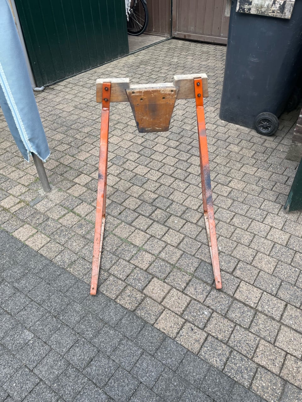 2 x buitenboord motor steun