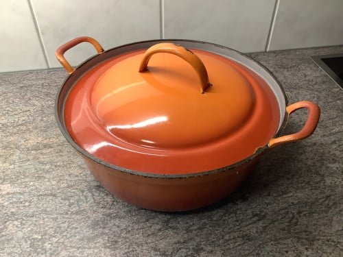 Emaille pan