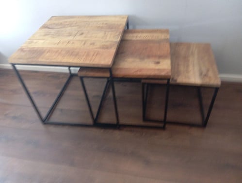 Salontafel set mangohout
