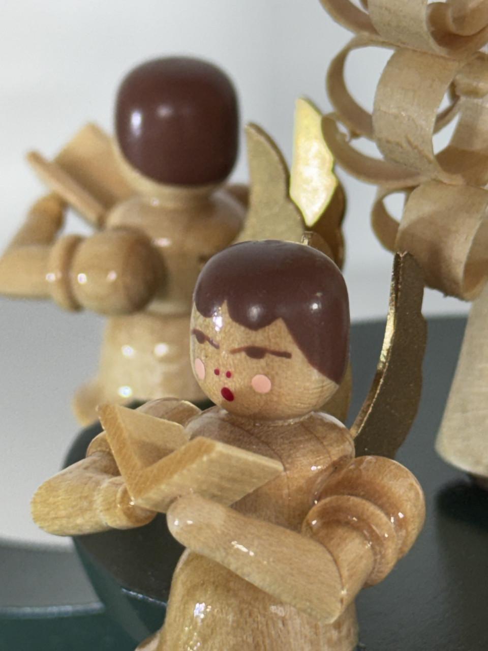 Adventskandelaar, handgemaakt, Erzgebirge, Duitsland, A. Preissler, Seiffen