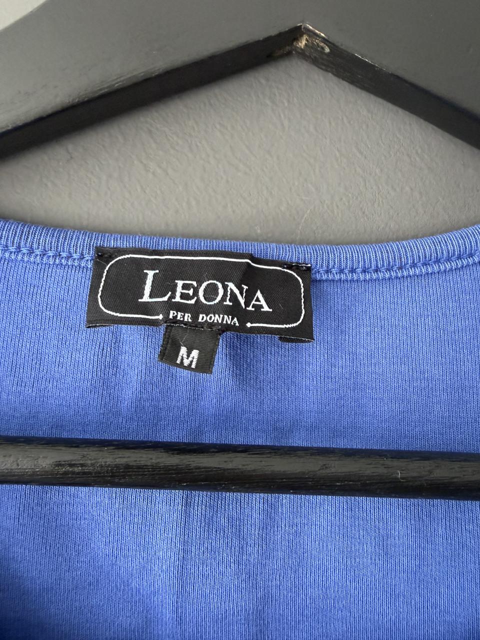 Leona per Donna Dames shirt - Korte Mouw