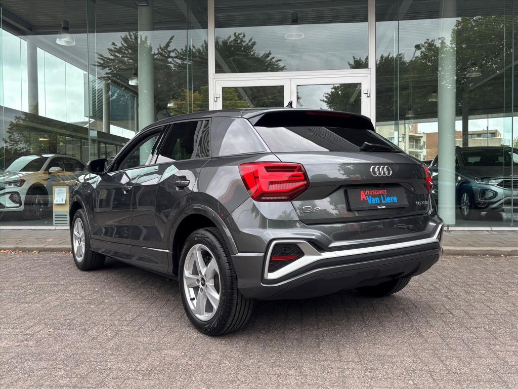 Audi Q2 35 tfsi 150pk s tronic s- edition| navigatie|leder|camera|elek klep