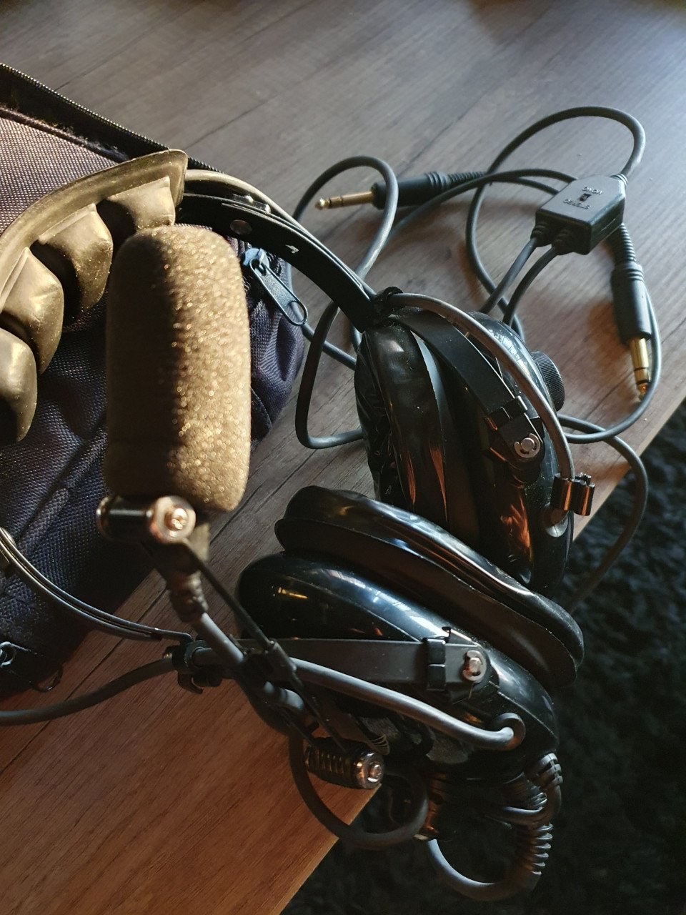 ASA Aviation-Headset AirClassics HS-1A - Pilot Headset met PJ Stekker...