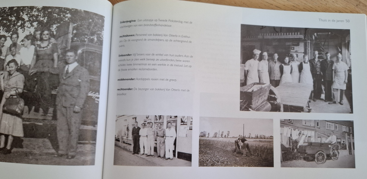 Thuis in de jaren vijftig, door P. Boer