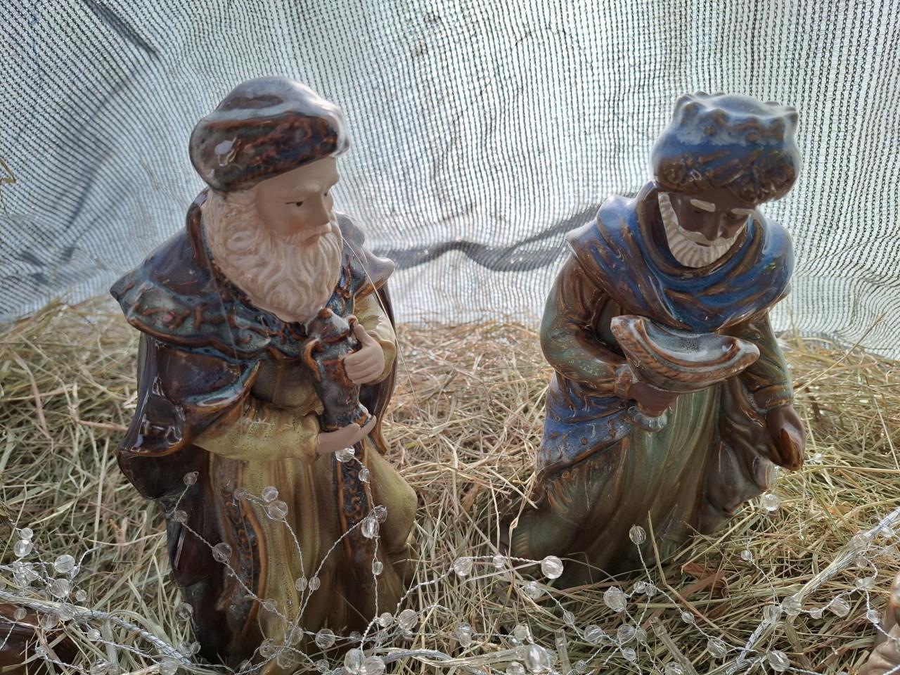 Kerststal beelden compleet