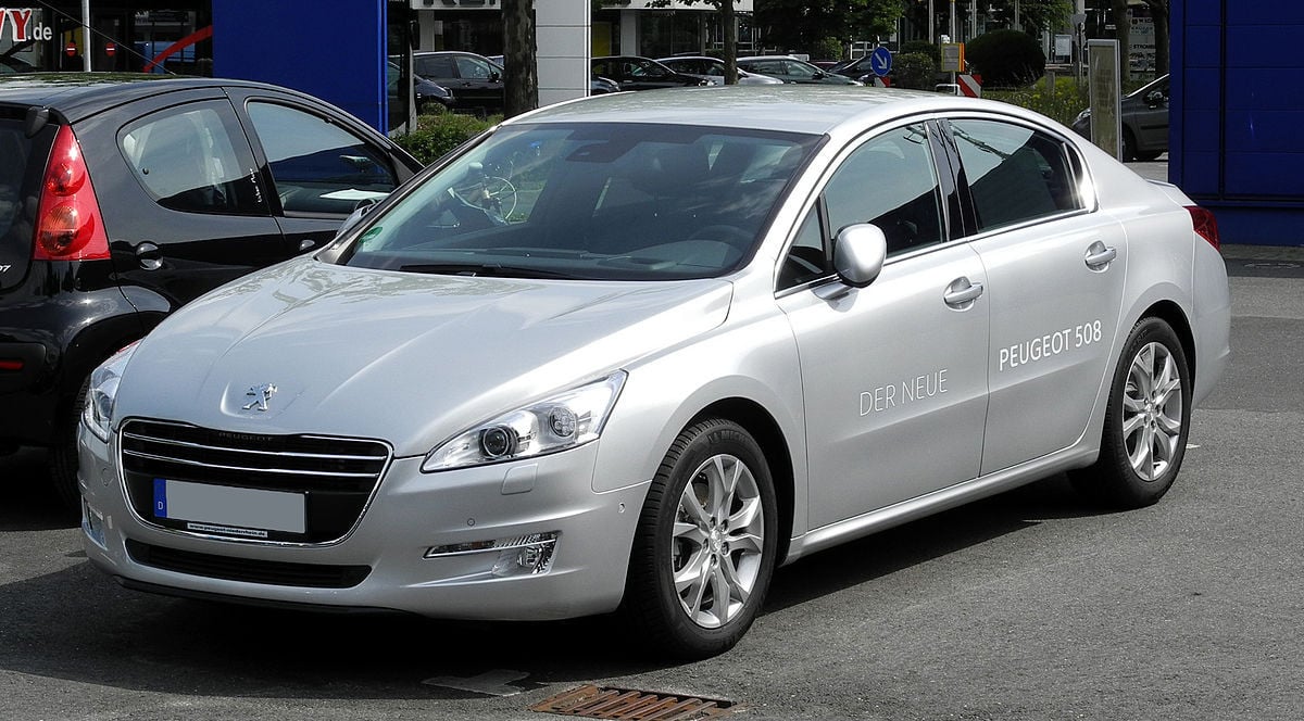 Dakdragers voor Peugeot 508 sedan, Mk1