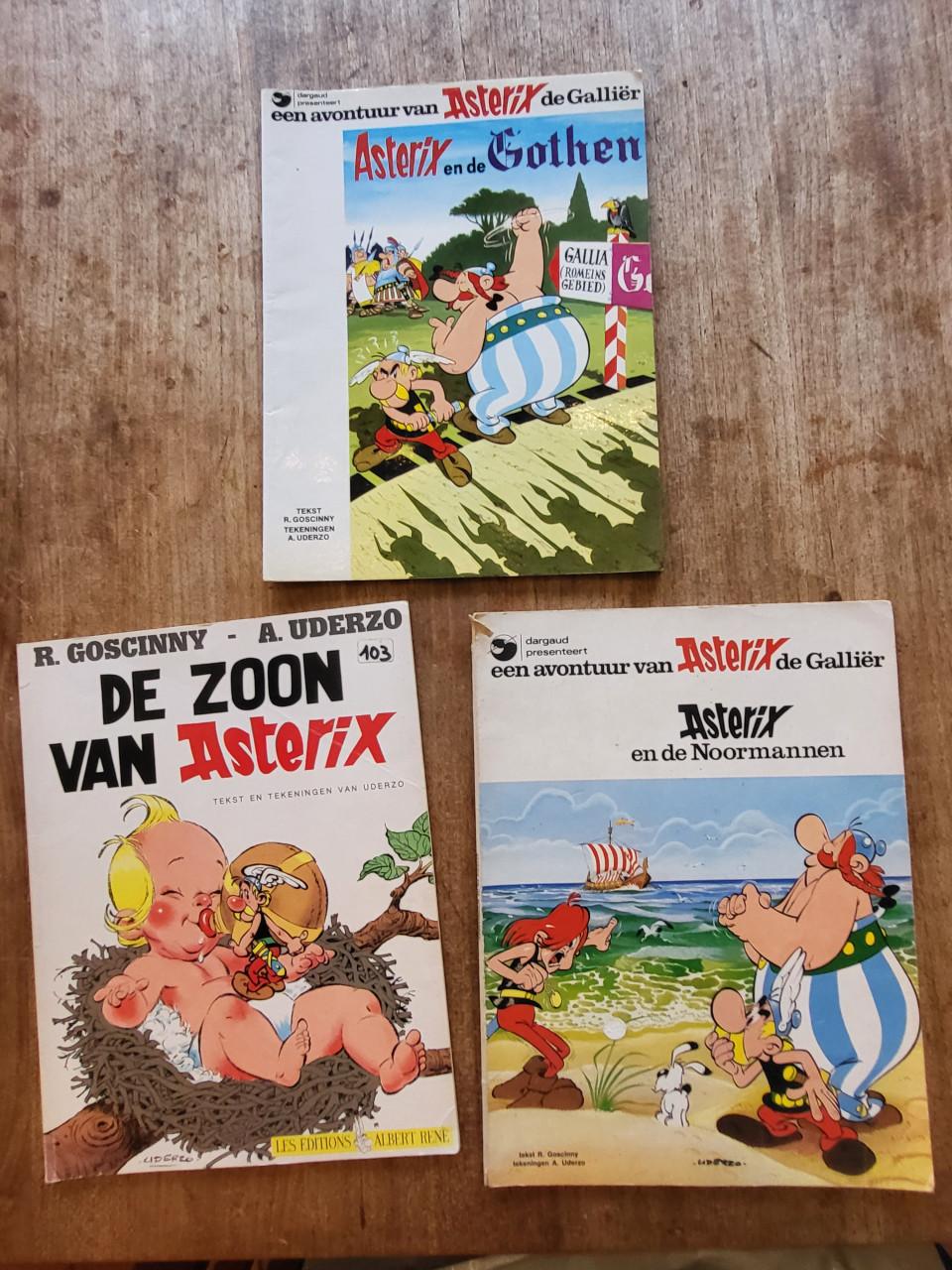 Stripboeken Asterix en Obelix