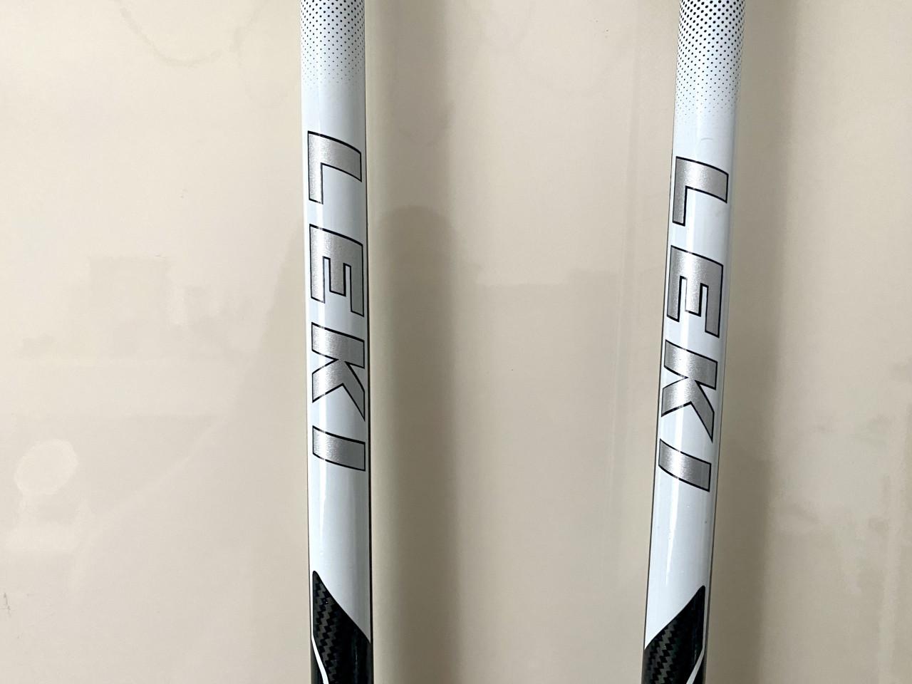 Nieuwe Leki Challence TS series 18 professionele skistokken Nieuw!
