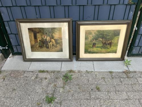 Lijst afbeelden met paarden