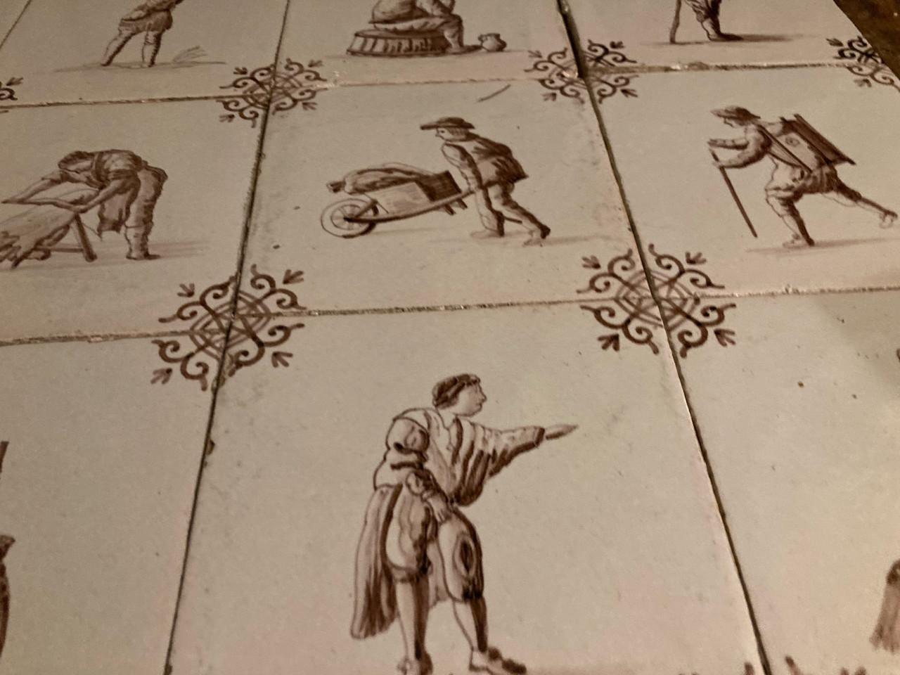 15 tegels dikte 12 m/ m