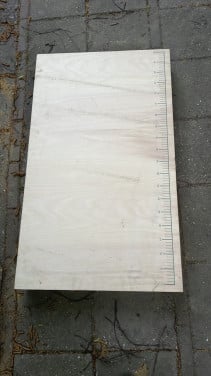 Behangtafel opvouwbaar 3 meter x 60 cm