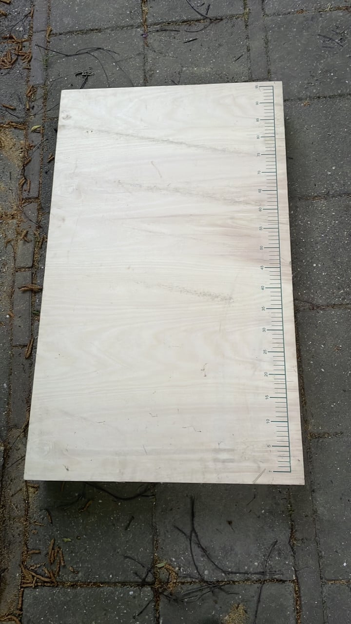 Behangtafel opvouwbaar 3 meter x 60 cm