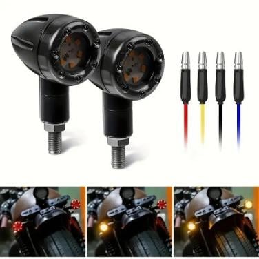Nieuw Set 4 Kunstof Motor Led Knipperlichten