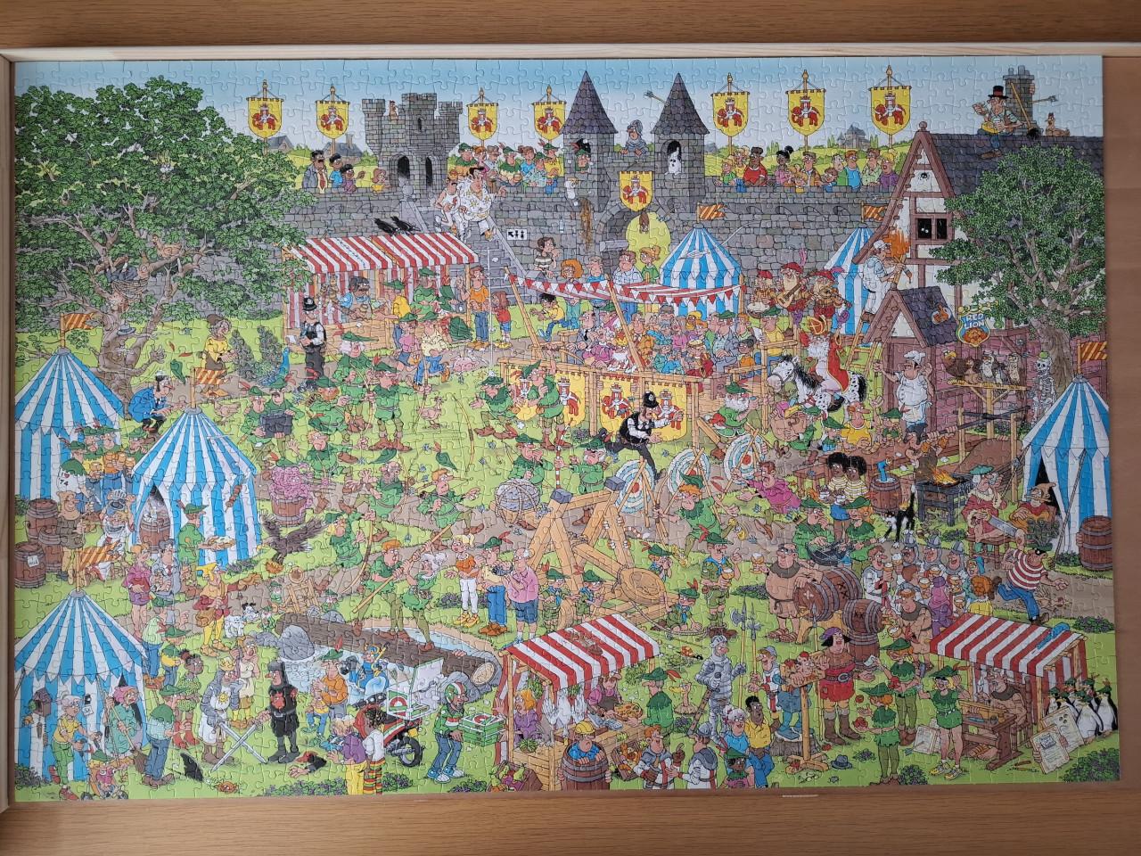 Jan van Haasteren puzzel 1500 stukjes