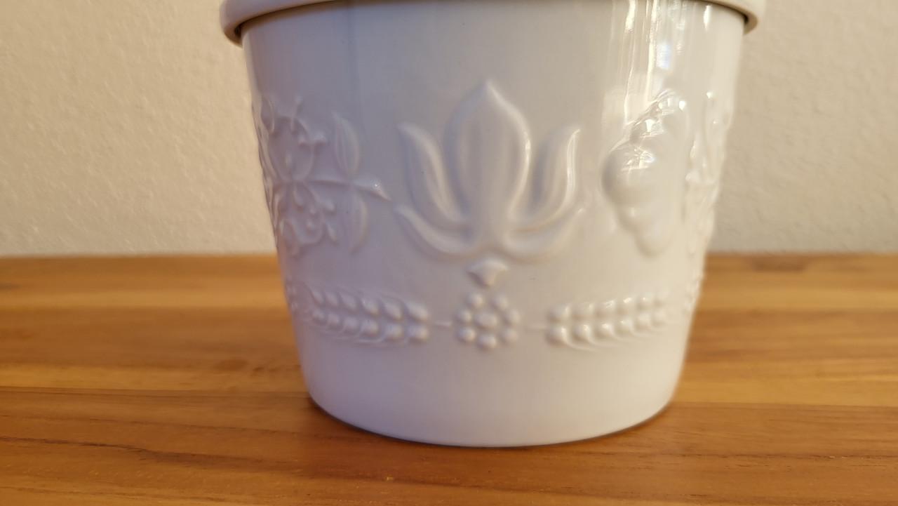 Porseleinen pot met deksel (boterpot) Seltmann Weiden voor Bona