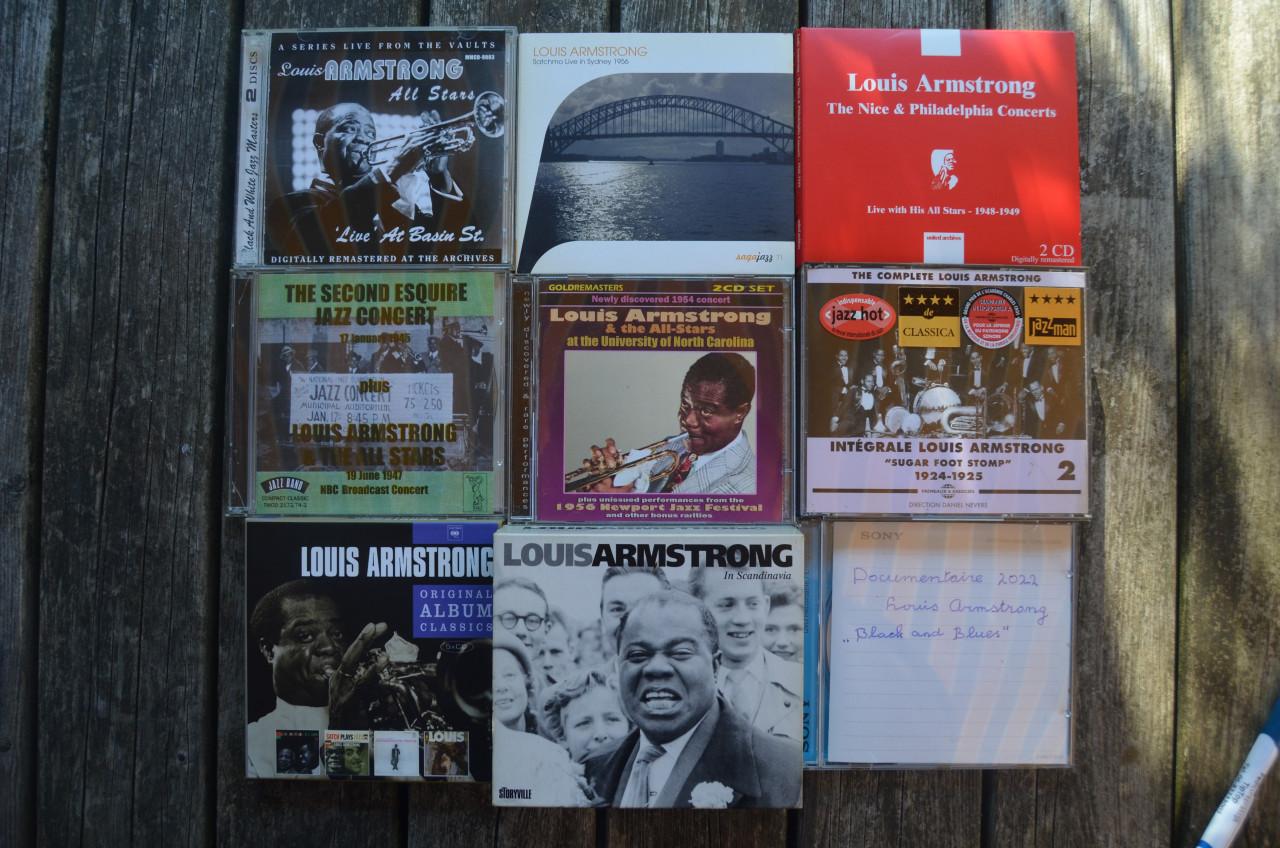 Div. CD's Louis Armstrong, veel live