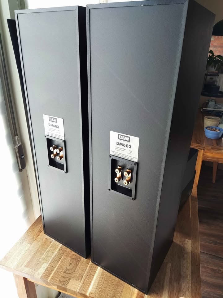 ❗❗❗ B&W DM603 en CC6 luidsprekers 🎵 🎵 Marantz SR4300 ❗❗❗