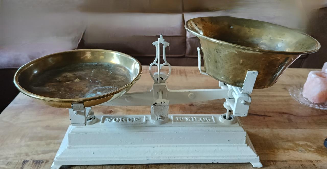 Antieke weegschaal