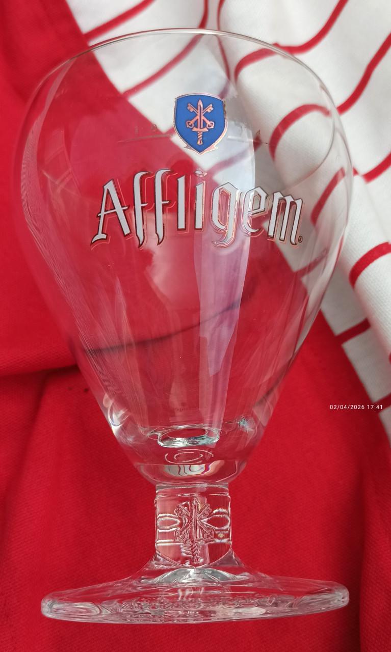 Affligem bierglazen x 6 - 30 cl - GRATIS