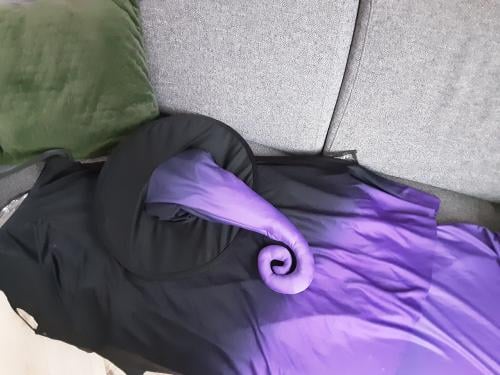 Heksen outfit  jurk cape en hoed nieuw in verpakking  mt 36-38