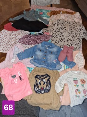 Kleding etc maat 68 meisje
