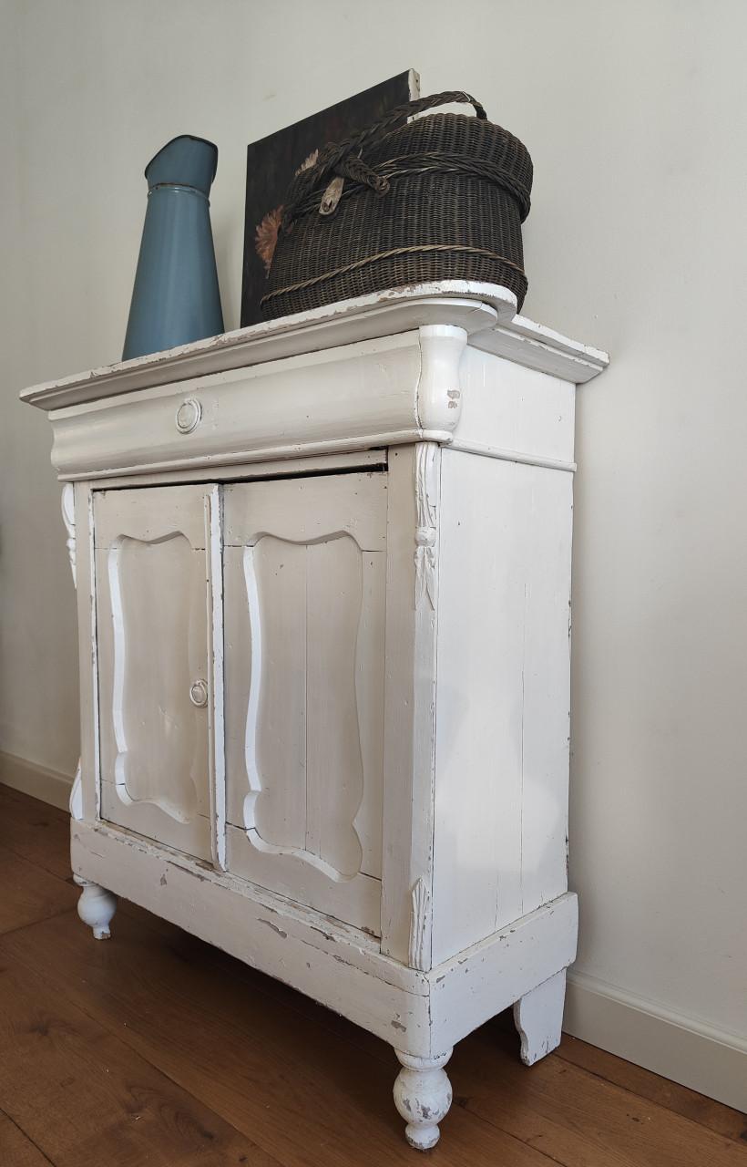 Brocante biedermeier kast