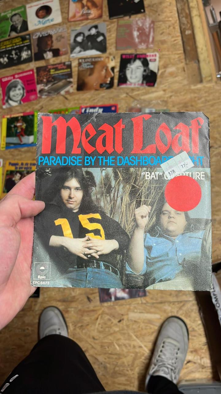 Doos met ca. 230st singles 7 inch