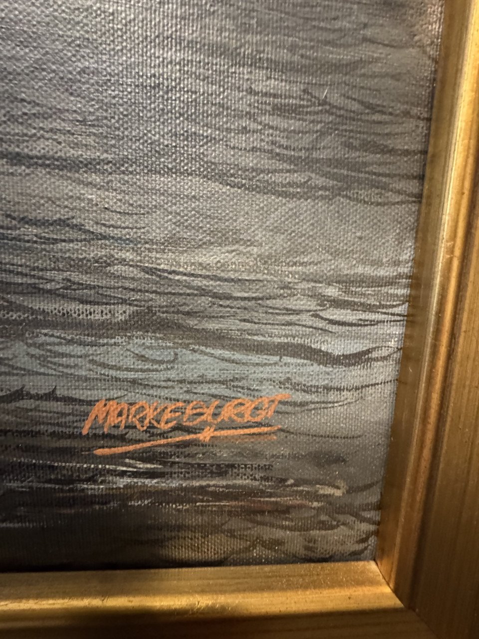 Olieverf schilderij inclusief lijst te koop