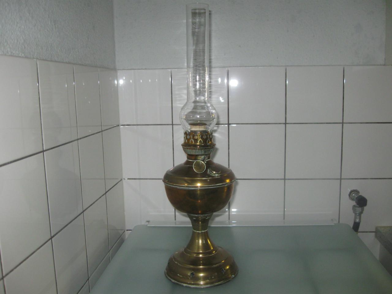 Koperen olielamp