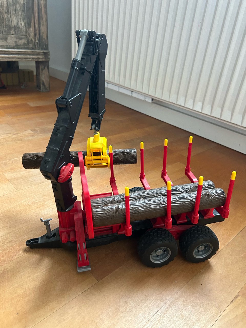 Bruder bosbouw aanhanger