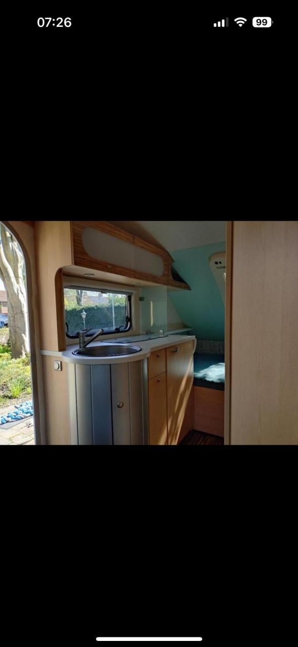Super hippe caravan t@b 400 met mover. izgst. nu zomer prijs