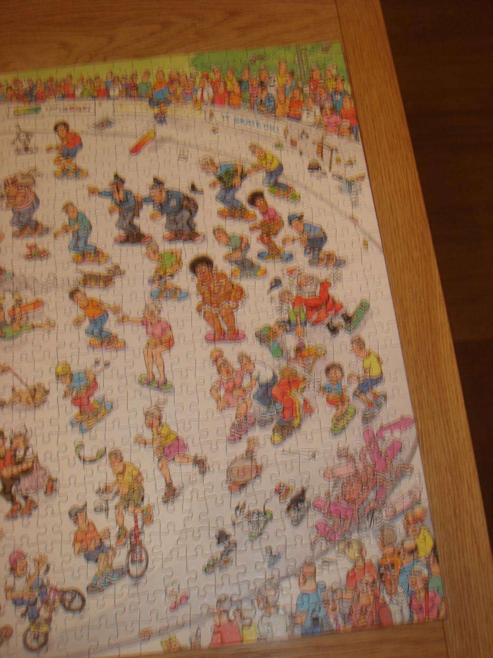 Te koop Complete Jan van Haasteren puzzel Skateboarden in de bowl