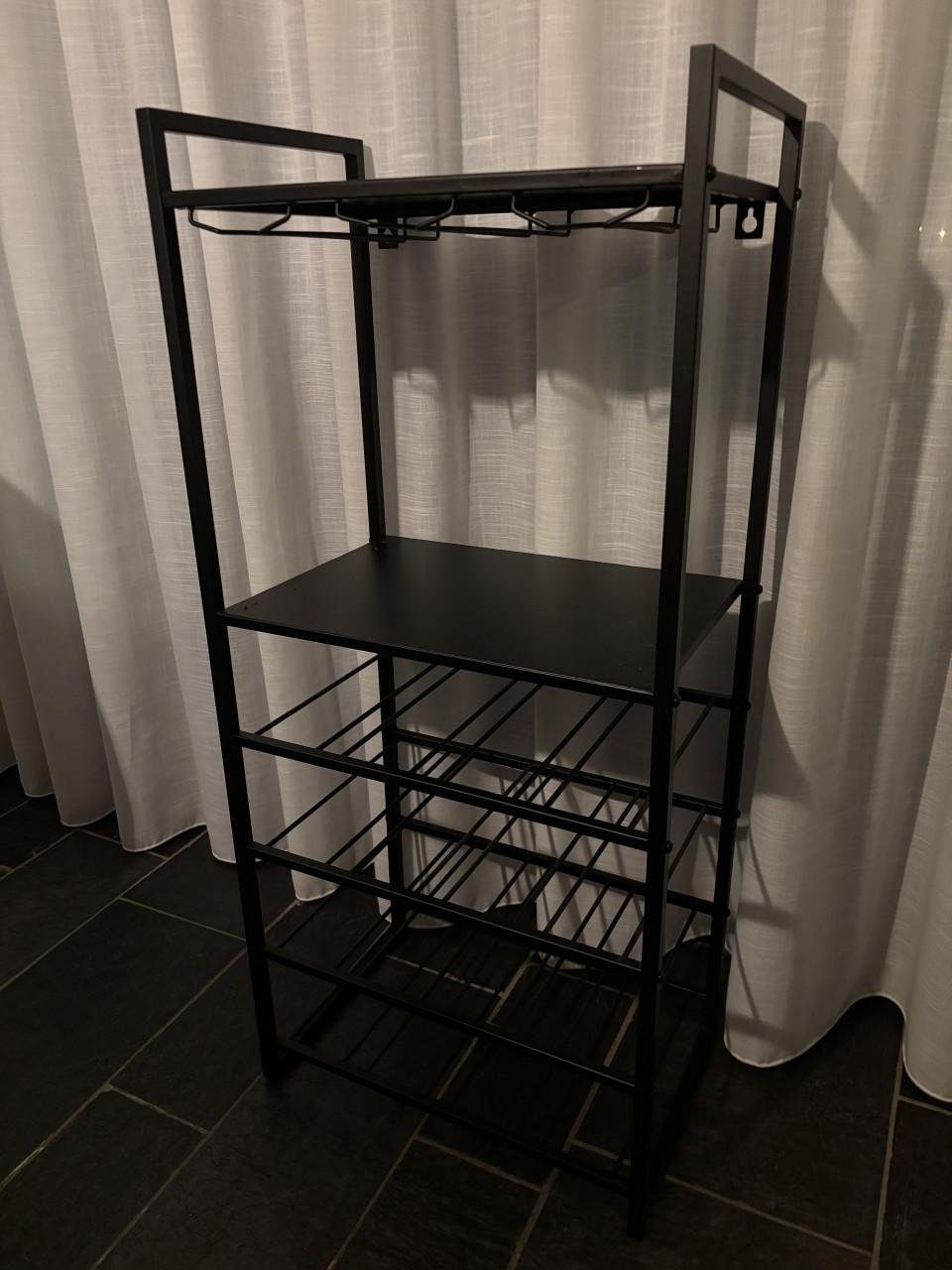 Wijnrekje van metaal