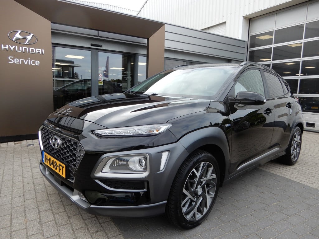 Hyundai Kona 1.6 gdi hev premium | 1e eig. | nl auto | trekhaak