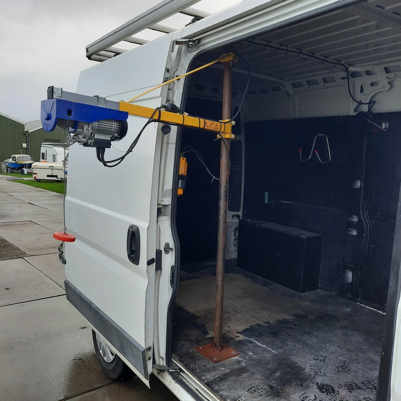 Takel uit bestelbus ducato/ Boxer erc
