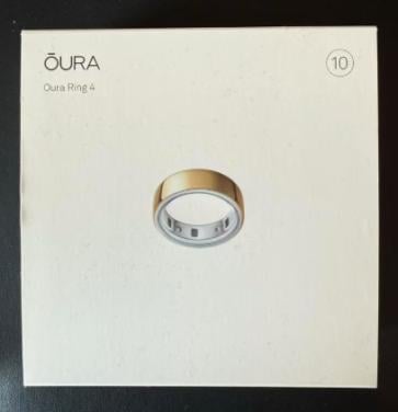 OURA RING GEN 4 maat 10 Goudkleurig nieuw in doos
