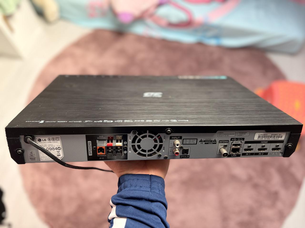 LG 3D Blu-ray speler - Home Cinema - werkt