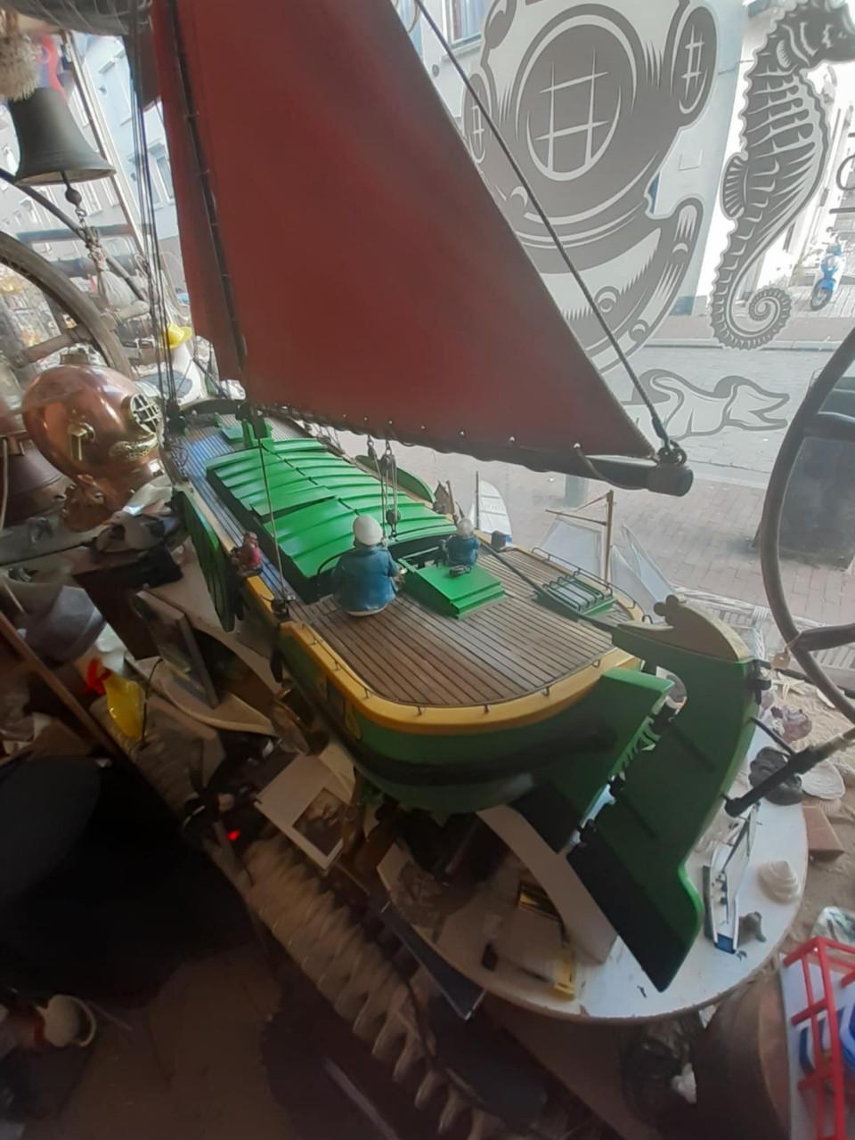 Groot scheepsmodel zeilschip Paviljoenpoon 160 cm